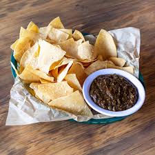 Chipotle Chips & Tomatillo-Green Chili Salsa