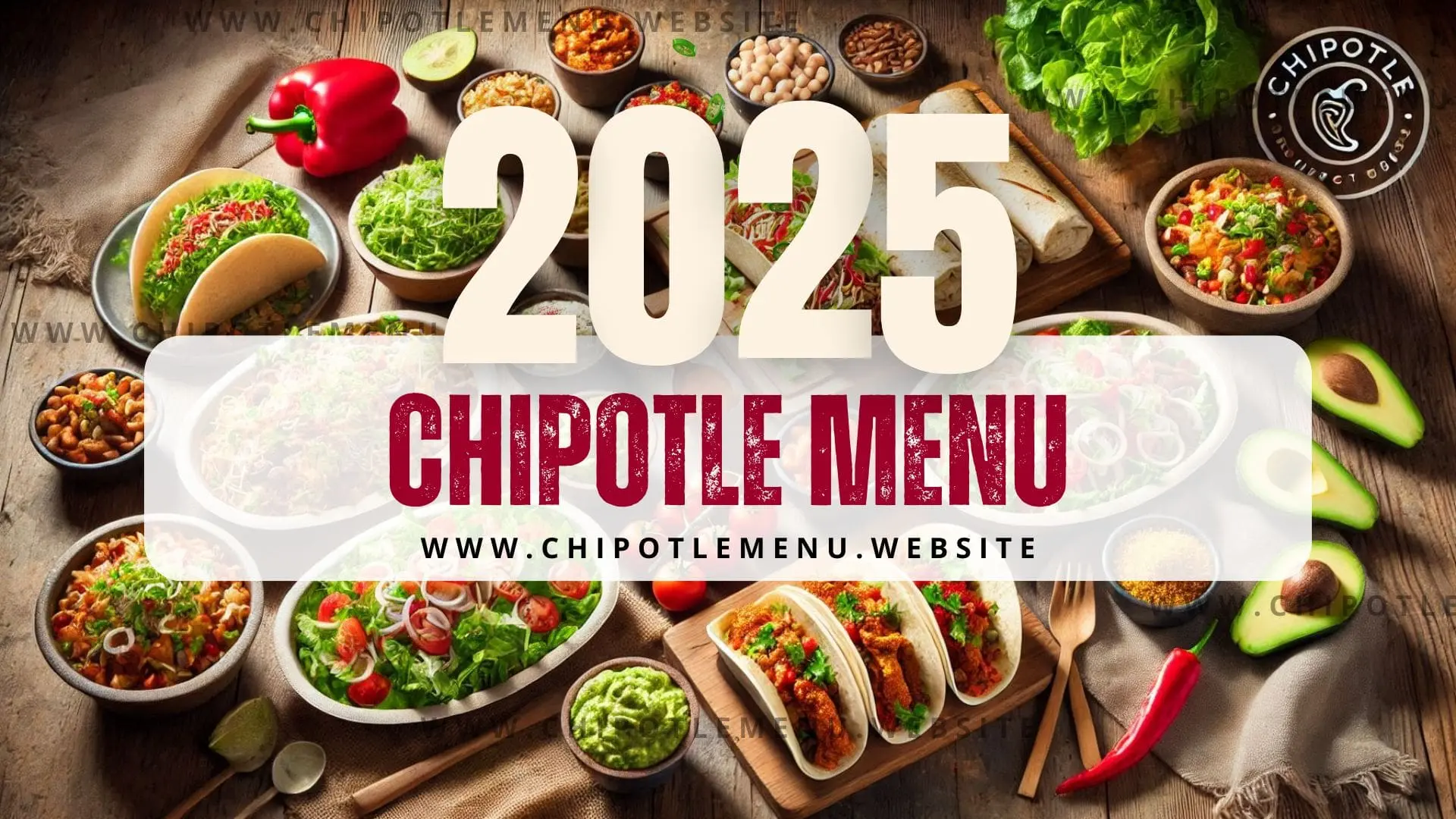 Chipotle Menu With Prices 2025